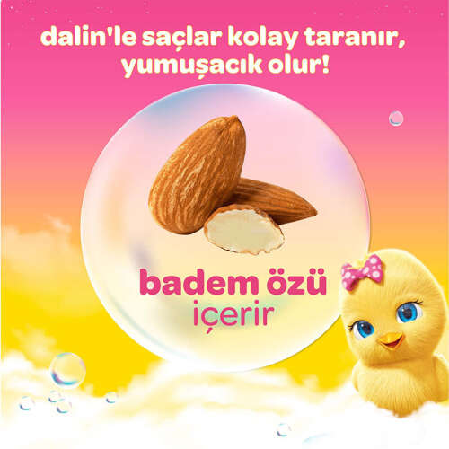 Dalin Badem Özlü Kolay Tarama Bebek Şampuanı 200 ml - 3