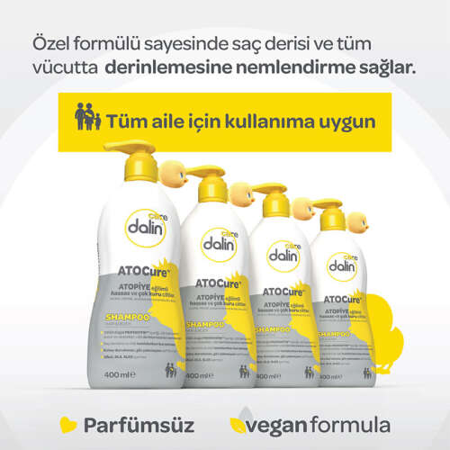 Dalin Care Saç ve Vücut Şampuanı 400 ml - 3