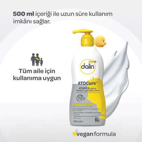 Dalin Care Nemlendirici ve Besleyici Bakım Losyonu 500 ml - 7