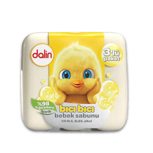 Dalin Klasik Bebek Sabunu 3x75 gr - 2
