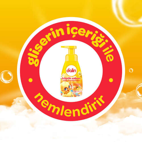 Dalin Mango ve Portakal Aromalı Köpük Sabun 200 ml - 4