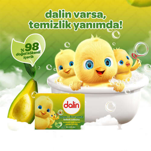 Dalin Nem ve Koruma Bebek Sabunu 100 gr - 4