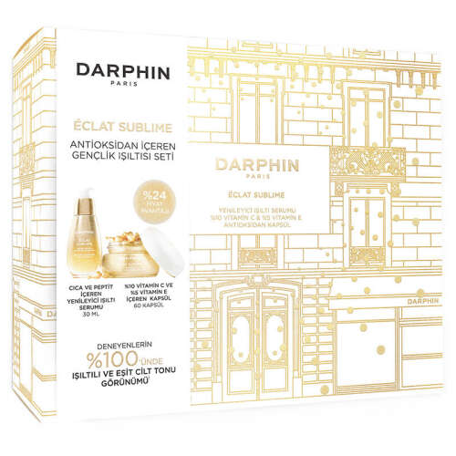 Darphin Eclat Sublime C Vitamini İçeren Antioksidan İçeren Gençlik Işıltısı Seti - 1