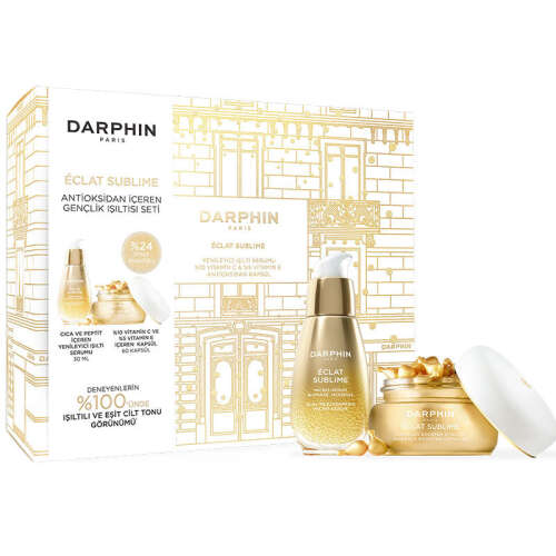 Darphin Eclat Sublime C Vitamini İçeren Antioksidan İçeren Gençlik Işıltısı Seti - 2