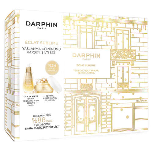 Darphin Eclat Sublime Retinol İçeren Yaşlanma Karşıtı Işıltı Seti - Darphin