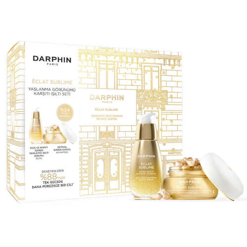 Darphin Eclat Sublime Retinol İçeren Yaşlanma Karşıtı Işıltı Seti - 2