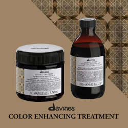 Davines Koyu Renk Saçlar için Şampuan - Alchemic Chocolate 280 ml - 4
