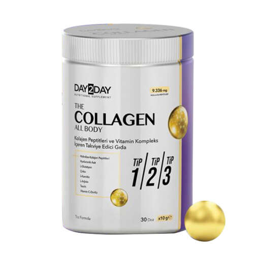 Day2Day The Collagen All Body Takviye Edici Gıda 300 g - Day2Day