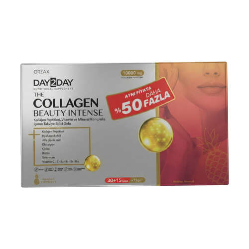 Day2Day The Collagen Beauty Intense Ananas Aromalı 45 Saşe - Day2Day