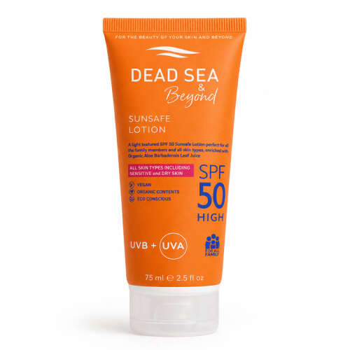 Dead Sea Beyond Sunsafe Lotion SPF50+ 75 ml - Dead Sea Beyond
