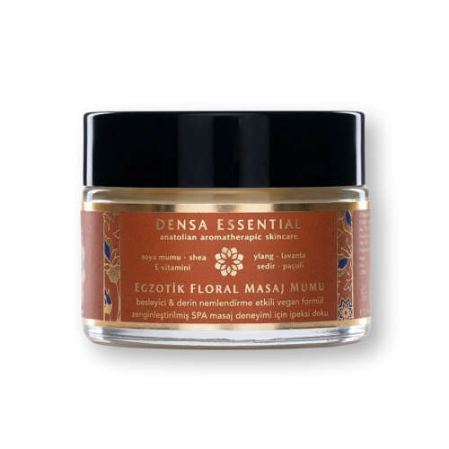 Densa Essential Egzotik Floral Spa Masaj Mumu 50 ml - Densa Essential