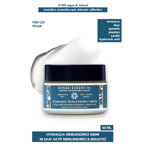 Densa Essential HydrAqua 48 Saat Aktif Nemlendirici ve Besleyici Krem 50 ml - 2