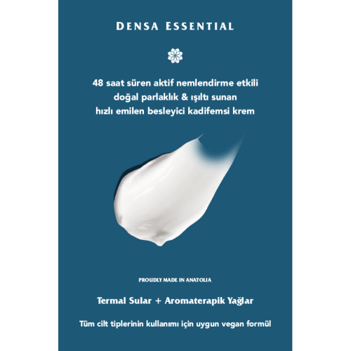 Densa Essential HydrAqua 48 Saat Aktif Nemlendirici ve Besleyici Krem 50 ml - 4
