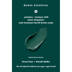 Densa Essential Klorofil Detoks Gözenek Sıkılaştırıcı Maske 50 ml - 4