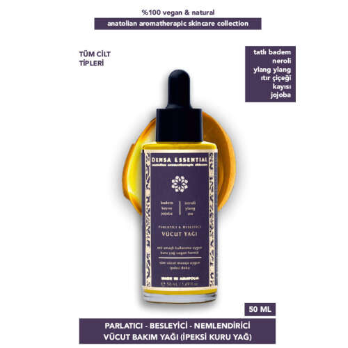 Densa Essential Parlatıcı ve Besleyici Vücut Yağı 50 ml - 2