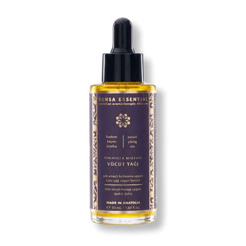 Densa Essential Parlatıcı ve Besleyici Vücut Yağı 50 ml - Densa Essential