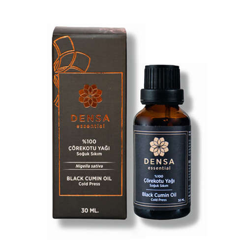 Densa Essential Soğuk Sıkım Çörekotu Yağı 30 ml - Densa Essential