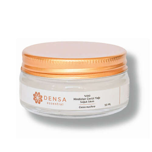 Densa Essential Soğuk Sıkım Hindistan Cevizi Yağı 50 ml - Densa Essential