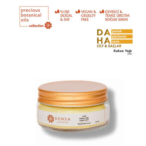 Densa Essential Soğuk Sıkım Kakao Yağı 50 ml - 3