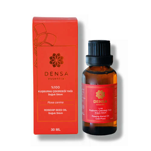 Densa Essential Soğuk Sıkım Kuşburnu Çekirdeği Yağı 30 ml - Densa Essential