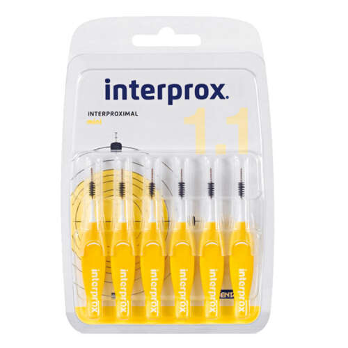 Dentaid INTERPROX 4G Mini Blister 6'lı - Sarı - N31191 - 1