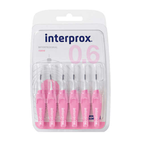 Dentaid INTERPROX 4G Nano Blister 6 Adet- Pembe - N31194 - 1
