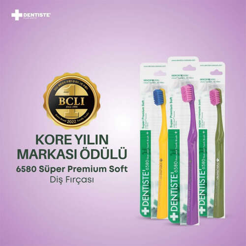 Dentiste 6580 Super Premium Soft Diş Fırçası Sarı - 2