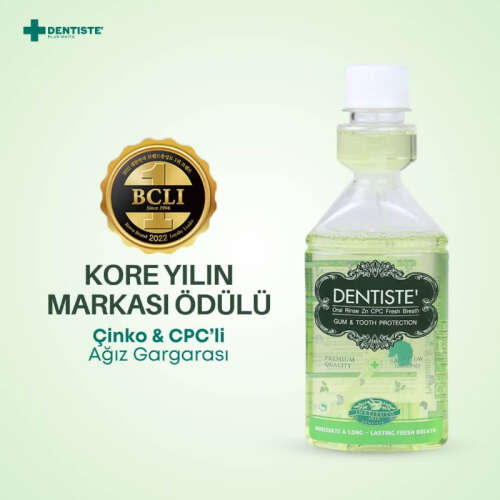 Dentiste Çinko ve CPCli Ağız Gargarası 200 ml - Dentiste