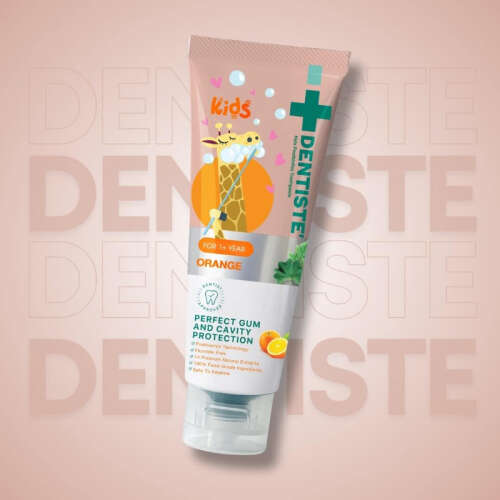 Dentiste Kids Portakal Aromalı Diş Macunu +1 Yaş 60 gr. - 6