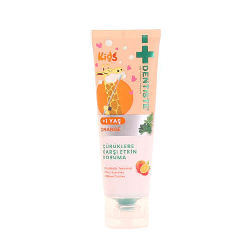 Dentiste Kids Portakal Aromalı Diş Macunu +1 Yaş 60 gr. - Dentiste