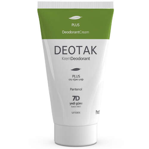 Deotak Deodorant Krem Çay Ağacı Yağı 35 ml - Deotak