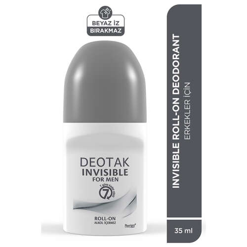 Deotak Invisible Deodorant Roll-On Men 35 ml - Deotak