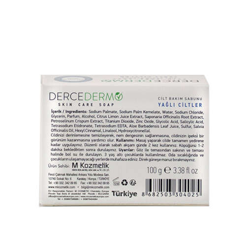 Derce Dermo Cilt Bakım Sabunu 100 mg - 2
