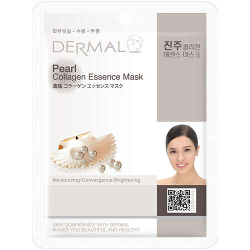 Dermal İnci Özlü Aydınlatıcı Kollajen Maskesi 23 gr - Dermal