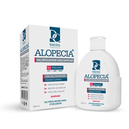 Dermo Clean Alopecia Saç Şampuanı 300 ml - 1