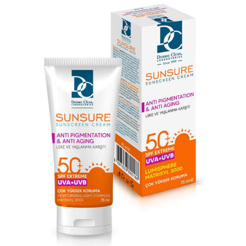Dermo Clean Sunsure Lekeli Ciltler İçin Güneş Kremi 75 ml - 2