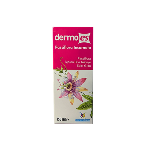 Dermoes Passiflora İçeren Sıvı Takviye Edici Gıda 150 ml - Dermoes