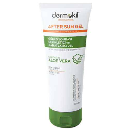 Dermokil After Sun Gel Güneş Sonrası Serinletici Jel 100 ml - 1