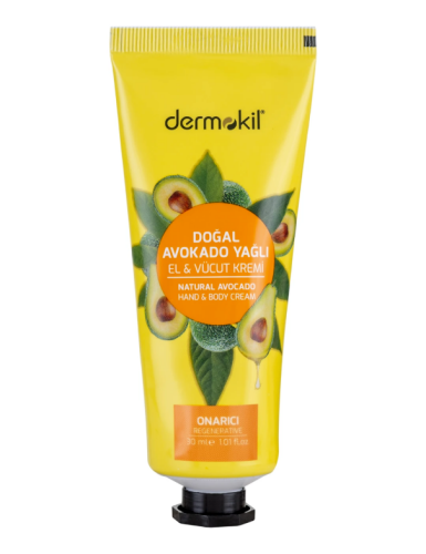 Dermokil Avokado Yağlı El ve Vücut Kremi 30 ml - Dermokil