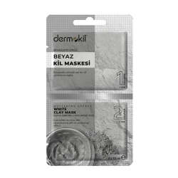 Dermokil Beyazlatıcı Etkili Beyaz Kil Maskesi 2 x 7,5 ml - 1