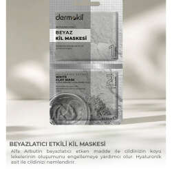 Dermokil Beyazlatıcı Etkili Beyaz Kil Maskesi 2 x 7,5 ml - 4
