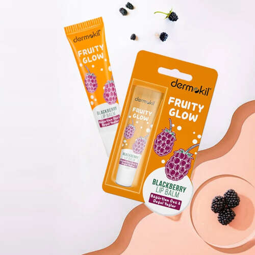 Dermokil Böğürtlen Özü ve Doğal Yağlar Lip Balm 15 ml - 4
