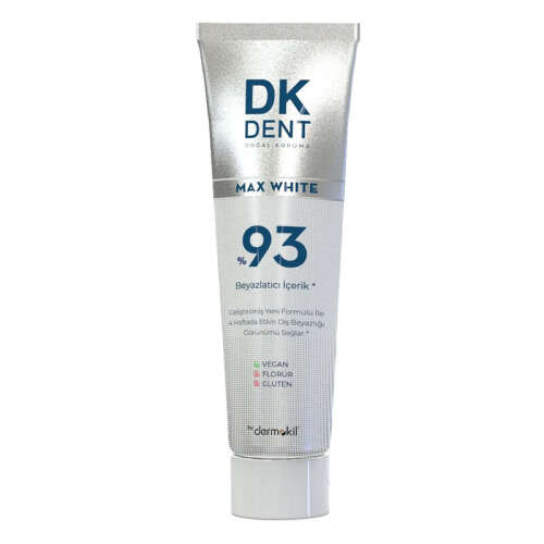 Dermokil DK Dent %93 Max Beyazlık Diş Macunu 75 ml - Dermokil