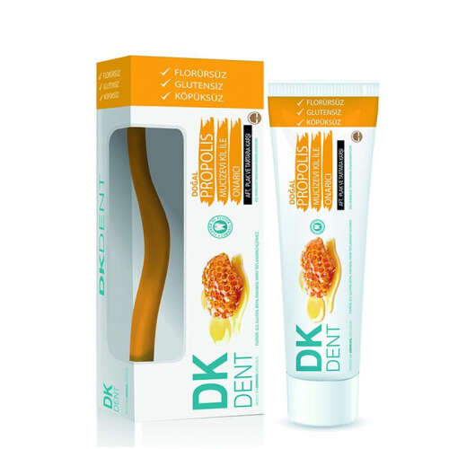 Dermokil Dk Dent Propolis Diş Macunu 75 ml + Diş Fırçası HEDİYE - Dermokil