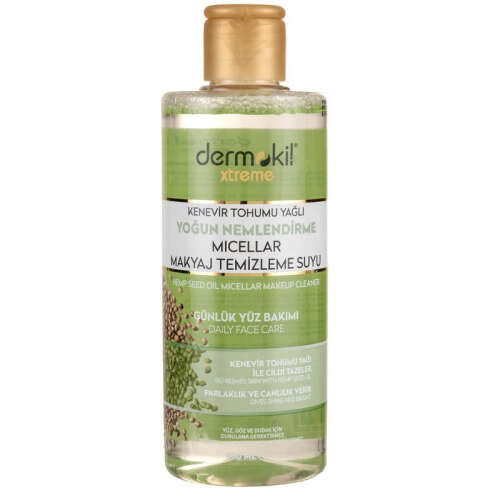 Dermokil Kenevir Tohum Yağı Micellar Makyaj Temizleme Suyu 400 ml - Dermokil