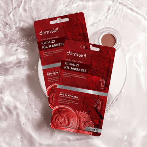 Dermokil Kırmızı Kil Maskesi 15 ml - 3