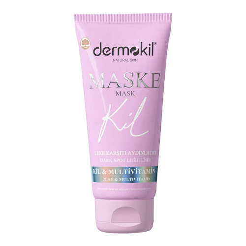 Dermokil Natural Leke Karşıtı Aydınlatıcı Maske (Multi Vitamin ve Kil) 75 ml - 1