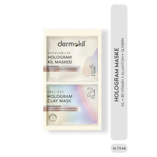 Dermokil Peel Of Hologram Kil Maskesi 2 x 7.5 ml - 2
