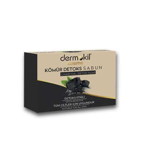 Dermokil Xtreme Kömürlü Detoks Sabun 100 gr - Dermokil