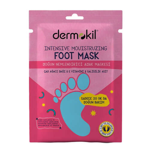 Dermokil Yoğun Nemlendirici Ayak Maskesi 30 ml - Dermokil